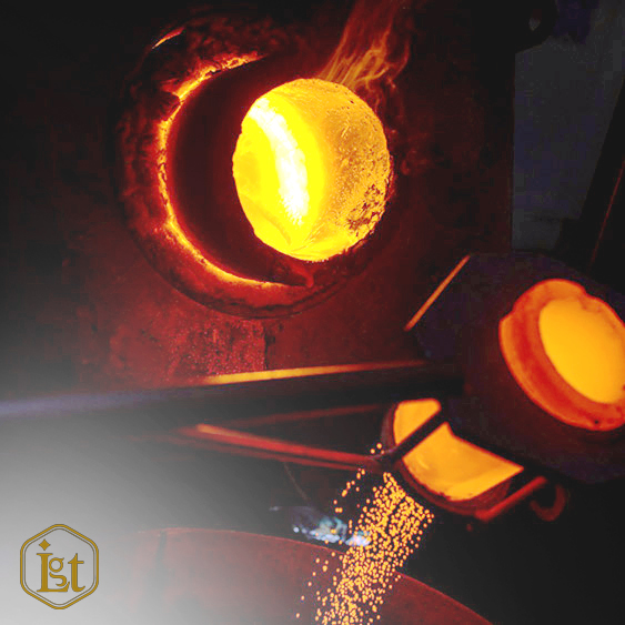 silver melting process image
